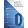 thumbnail image 2 of Traxx Bluetooth Activity Tracker Blue TRX10BL, 2 of 2