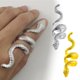 thumbnail image 4 of Anillo en forma de serpiente Diseño de nicho femenino Anillo de dedo índice de personalidad de moda, 4 of 5