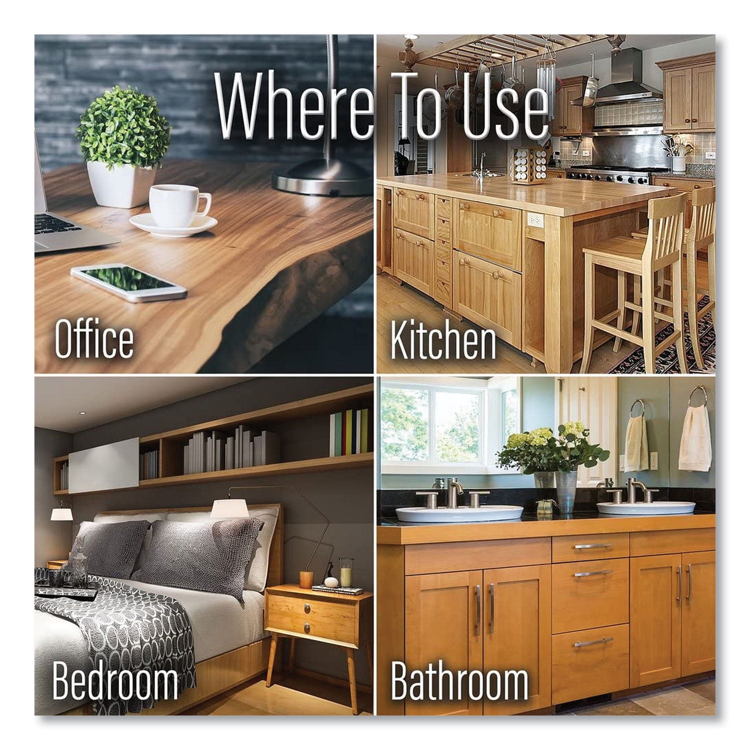 OLD ENGLISH Furniture Scratch Cover, For Dark Woods, 8 oz Bottle, 6