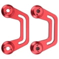 thumbnail image 4 of Windshield Light Bracket, Hood Light Mount Scratch Proof Anodized Aluminium Alloy Stable Support With Sliding Rail For Car Red, 4 of 8
