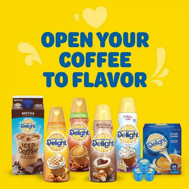 International Delight Hazelnut Coffee Creamer Singles, 192 ct