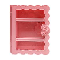 Suncoda Ornament Storage Box, Book Storage Box Children's Main Body Exquisitely Carved Desktop Jewelry Storage Box