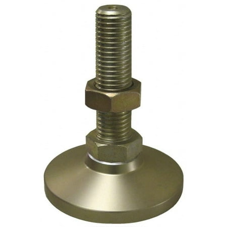 

Gibraltar 1-8 Bolt Thread Studded Pivotal Stud Mount Leveling Pad & Mount 22 000 Max Lb Capacity 4 Base Diam