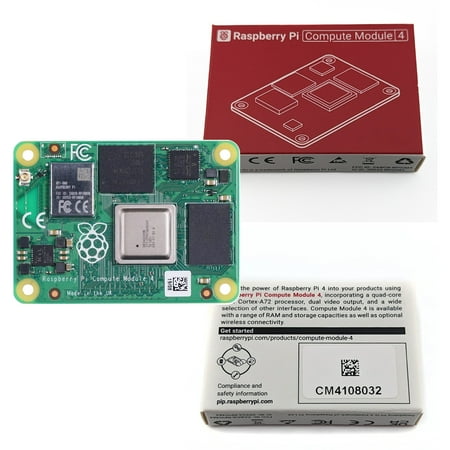 Raspberry Pi Compute Module 4 CM4 8GB RAM 32GB eMMC WiFi | Bluetooth - CM4108032