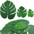 thumbnail image 4 of Limei 10Pcs Faux Turtle Leaf, Artifical Leaves Decorative DIY Silk Artifical Monstera Leaves, 4 of 7