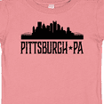 thumbnail image 4 of Inktastic Pittsburgh Pennsylvania City Skyline Boys or Girls Baby T-Shirt, 4 of 5