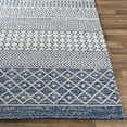 thumbnail image 3 of Livabliss Washable Rugs for Living Room, 6x9 La Casa Global Navy Area Rug, Bedroom Dining Room Home Decor Stain Resistant Carpet (6'4" x 9'), 3 of 7