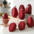 thumbnail image 2 of Apercolorier 6pcs Big Beauty Makeup Sponge Blender , Latex Free Sponge (Purple), 2 of 6