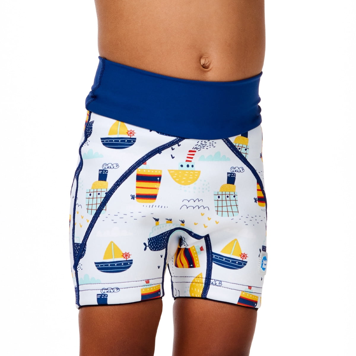Splash About Toddler Jammers Swim Diaper, Tug Boats, 2-3 Years