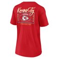thumbnail image 3 of Women's Fanatics Red Kansas City Chiefs Southern Prep T-Shirt, 3 of 3