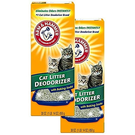 Arm & Hammer Multiple Cat Litter Deodorizer with Baking Soda (2 Pack)