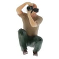 thumbnail image 2 of Figura de Fotógrafo Miniatura Pintada Baoblaze Resina 1:87, 2 of 8
