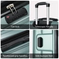 thumbnail image 4 of 3-Pcs Hardside Luggage Sets Expandable Luggages Spinner Suitcase With TSA Lock Lightweight Carry On Luggage 20inch 24inch 28inch For Women Men, 4 of 9