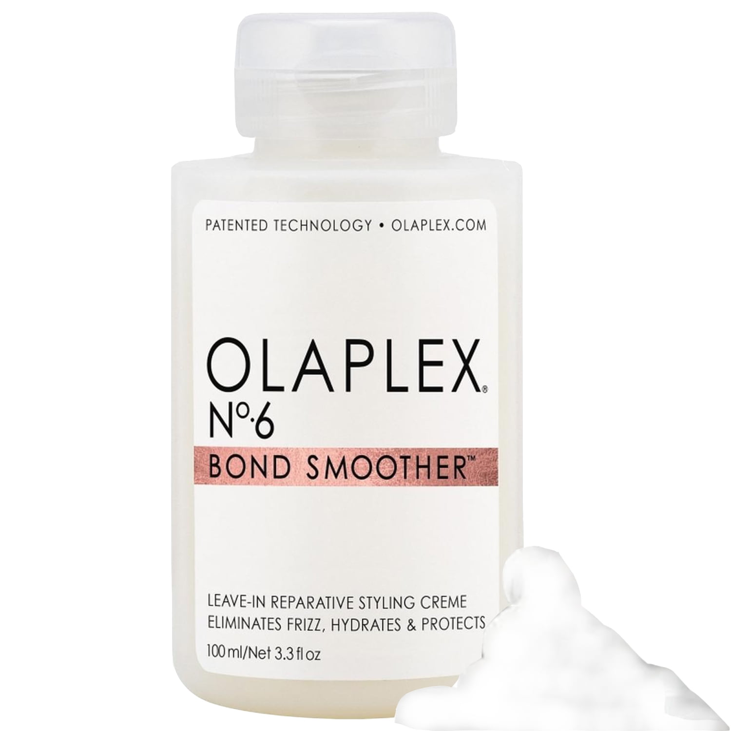 オラプレ Olaplex No.6 BondSmoother 100ml ×3 Olaplex No 6 Bond Smoother Styling Treatment, Pack of 2, 3.3