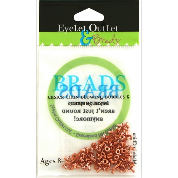 Eyelet Outlet Eyelest 1/16" 100/Pkg-Copper