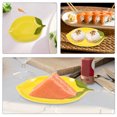 thumbnail image 3 of Ceramic Appetizer Plate Lemon Plate Dessert Plate Snack Fruit Serving Dish, 3 of 9