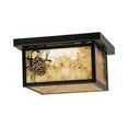 thumbnail image 2 of Meyda Tiffany 99669 Two Light Down Lighting Outdoor Ceiling Fixture From The Hyde Park, 2 of 4