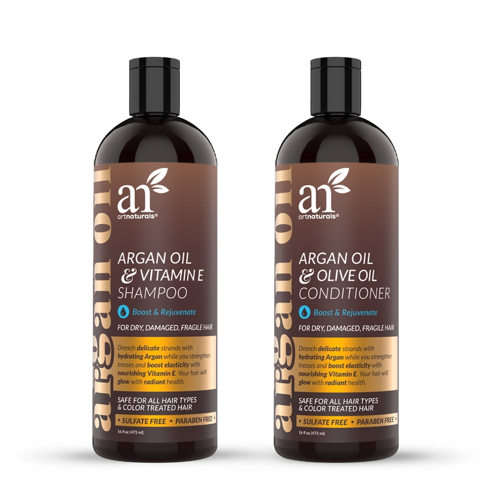 Artnaturals Moroccan Argan Oil Hair Loss Shampoo & Conditioner Gift Set
