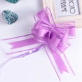 thumbnail image 5 of 100pcs Large Size 50mm Beautiful solid color Pull Bow Ribbon Gift Packing flower bow Bowknot Party Wedding Car Room Decoration, 5 of 6