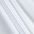 thumbnail image 5 of Monfince White Sheer Curtains Semi Transparent Voile Rod Pocket Curtains for Bedroom and Living Room, 39.4 x 78.8 inches Long, 1 Panel, 5 of 5