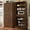 Retro Brown, variant on Homieasy 71'' Tall Farmhouse Pantry Cabinet 2 Piece Set, 6-Tier Pantry with Doors, Drawers & Adjustable Shelves, Retro Brown