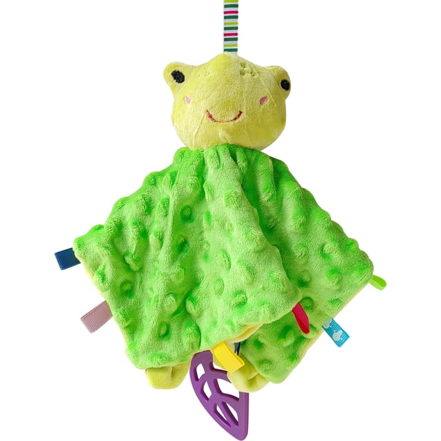 Manta de felpa Upalupa con forma de rana, 28 cm, suave para bebé Lovie