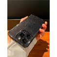 thumbnail image 3 of Funda transparente con purpurina brillante de lujo para iPhone 14 Pro Max 15 13 12 11 16 Plus X XR XS 7 8 SE, funda suave transparente a prueba de golpes, 3 of 5