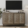 thumbnail image 1 of Vintage Sideboard Buffet Cabinet with Storage, Large Accent Cabinet Sideboard With 4 Doors, Storage Cabinet with Storage Console Table, For Kitchen Dinning Room Living Room Hallway Or Entryway, 1 of 5