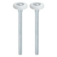 thumbnail image 1 of Uxcell Rouleaux de Porte de Garage en Nylon Lot de 2, Roues de Porte de Garage 1.8 Pouces Tige 6.6 Pouces, Roulements Estampés pour Portes de Garage, Blanc, 1 of 6