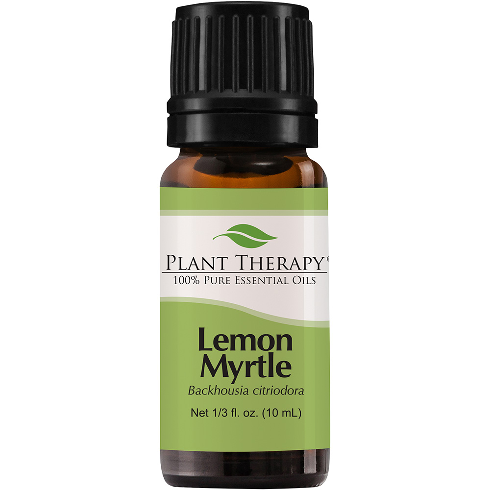 Plant Therapy Essential Oils Lemon Myrtle 10 mL (1/3 oz) 100 Pure