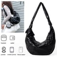 thumbnail image 3 of Bolso Bandolera Crescent para Mujer Informal Piel Sintética Moderno Uso Diario, 3 of 9