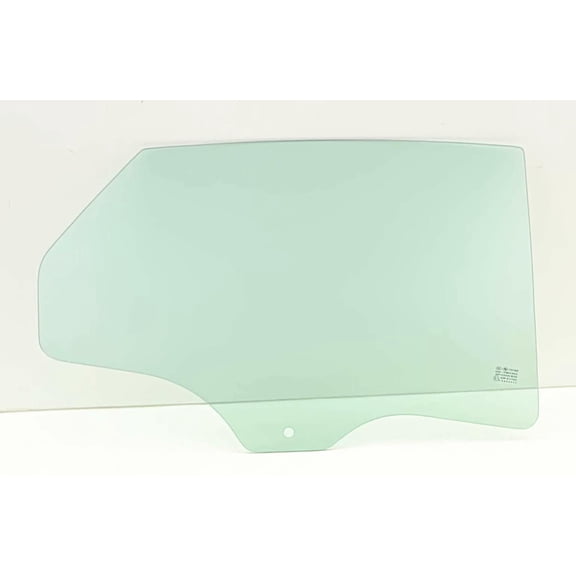 Passenger Right Side Rear Door Window Door Glass Compatible with Ford Fusion 4 Door Sedan 2013-2020 Models