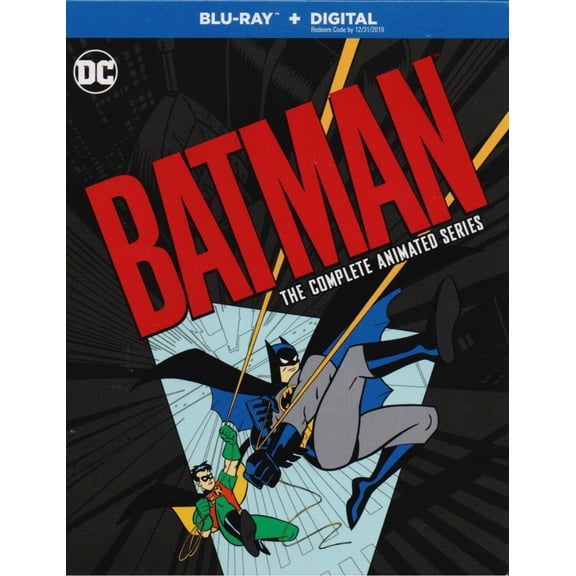 Batman La Serie Animada 90s Completa Boxset Blu-ray + Dig Warner Bros Discos (Blu Ray + Copia Digital)