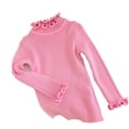 thumbnail image 1 of Laklulu Suéter de cuello alto tipo túnica de color liso con cuello alto para niños, 1 of 5