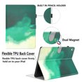 thumbnail image 5 of Dteck Folio Case for Apple iPad (10th generation) 10.9-Inch 2022, Auto Wake Sleep Smart Cover Slim Gradient Flip Stand Case with Card Slots Pencil Holder for iPad 10th Gen,Green, 5 of 5