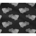 thumbnail image 4 of oneOone Cotton Flex Fabric Fish Block Print Fabric BTY 40 Inch Wide, 4 of 4