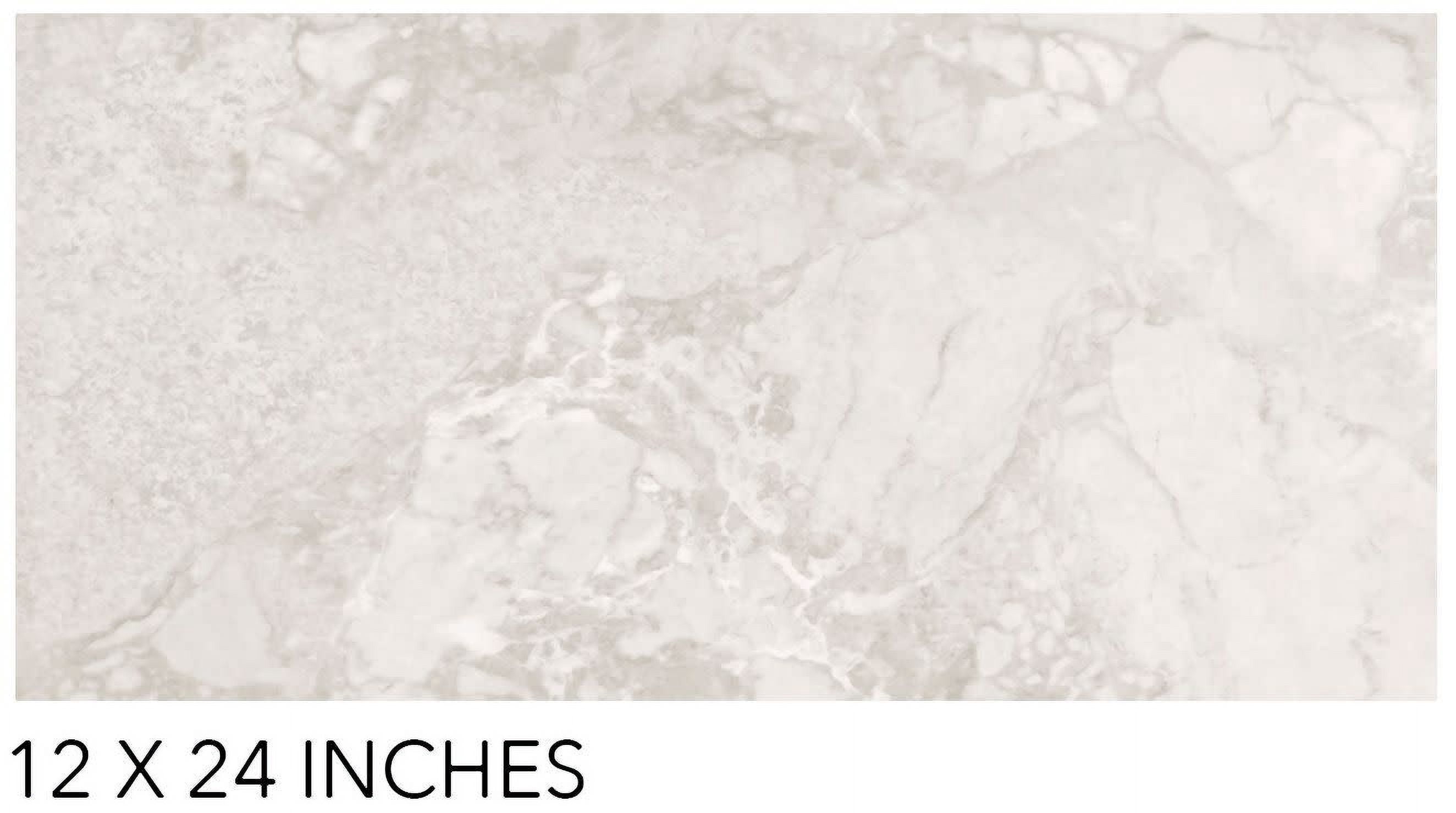 Mohawk Industries VFE13-111 Elite 12" Wide Distressed Vinyl Flooring - Ice Cap Marble