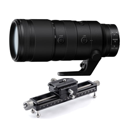 UPC: 0196271852650 | Nikon NIKKOR Z 70-200mm f/2.8 VR S Lens with NiSi Macro Focusing Rail NM-180