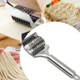 thumbnail image 6 of Noodle Cutter, Stainless Steel Pasta Roller Tool for Homemade Noodles,Noodle Maker for Kitchen Cooking Tools, 6 of 9