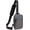 Grey, variant on Mini Sling Bag for Men Women, RFID Blocking Crossbody Backpack Casual Utility Chest Phone Bag for Travel Workout