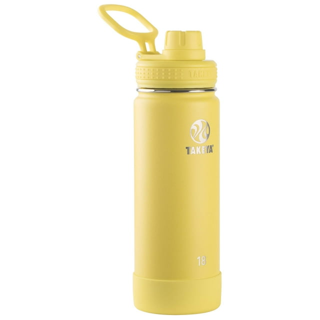 Botella de agua Takeya Actives de acero inoxidable con aislamiento al vacío de 500 ml