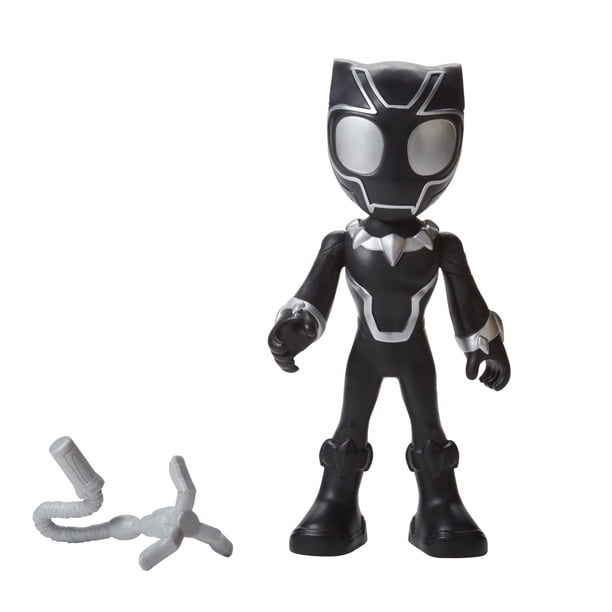 Figura de acción Hasbro Spidey and his Amazing Friends Black Panther, 23 cm, Marvel Preschool Super Hero Toys para niños de más de 3 años