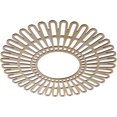 thumbnail image 2 of Ekena Millwork 32"OD x 11 7/8"ID x 3/8"T Cornelius Wood Fretwork Pierced Ceiling Medallion, Hickory, 2 of 3
