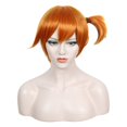 thumbnail image 1 of Peluca Linfairy corta naranja sintética para cosplay de Halloween, 1 of 4
