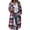 #-005Hot Pink, variant on ASDFVBKG Women's 2025 Fall Clothes Plaid Flannel Shacket Jacket Button Down Warm Lapel Long Sleeve Jacket Dressy Loose Fit Coats Fall Winter Overcoat with Pockets Green 2XL