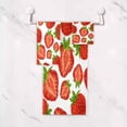 thumbnail image 5 of Coolnut Towel Set of 3, Fresh Strawberry 1 Bath Towel, 1 Towel, 1 Small Square Towel, Strong Soft and Compact Absorbent Yoga Gym Hotel Excellent Choice. Washcloth Gift, 5 of 7