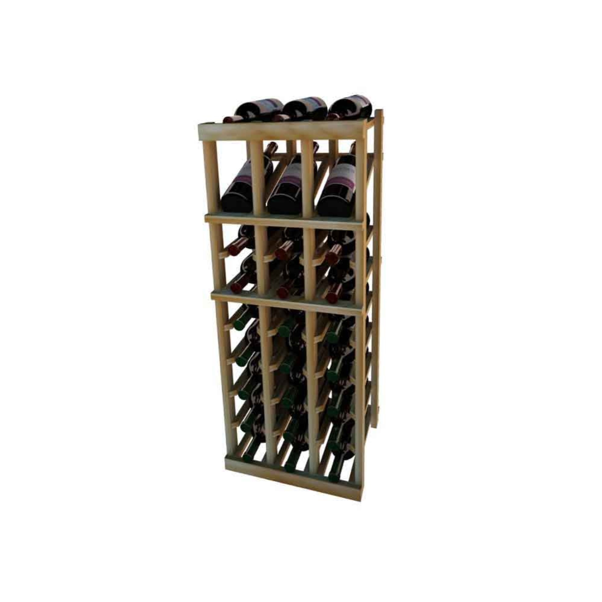 intner Series Wine Rack Individual Bottle Wine Rack 3 Columns with