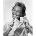 thumbnail image 2 of Portrait of a mid adult woman tearing a mortgage document Poster Print (18 x 24), 2 of 4
