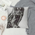 thumbnail image 2 of Shiartex  Decorative Throw Pillow Case Cushion Covers for Sofa, Elegant Eagle Hawk Owl Series Square Throw Pillowcase, 2 of 5