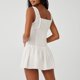 thumbnail image 5 of Vestido ajustado para mujer con cordones minivestido Sexy para mujer vestido corto con corsé traje diario FLhrweasw Nuevo, 5 of 8
